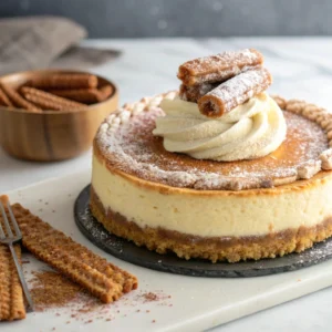 Churro Cheesecake – The Perfect Fusion of Cinnamon and Creamy Cheesecake
